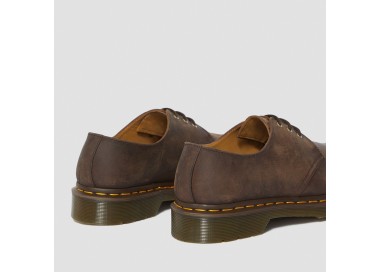 Derby 1461 Homme en cuir Dark Brown Crazy Horse de la marque Dr Martens.