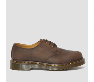 Derby 1461 Homme en cuir Dark Brown Crazy Horse de la marque Dr Martens.