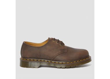 Derby 1461 Homme en cuir Dark Brown Crazy Horse de la marque Dr Martens.