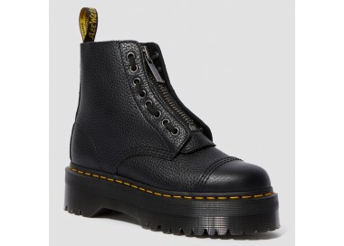 Bottines Sinclair en cuir Black Milled Nappa de la marque Dr Martens.