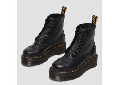 Bottines Sinclair en cuir Black Milled Nappa de la marque Dr Martens.