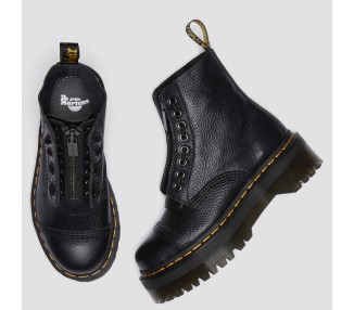 Bottines Sinclair en cuir Black Milled Nappa de la marque Dr Martens.