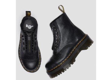 Bottines Sinclair en cuir Black Milled Nappa de la marque Dr Martens.
