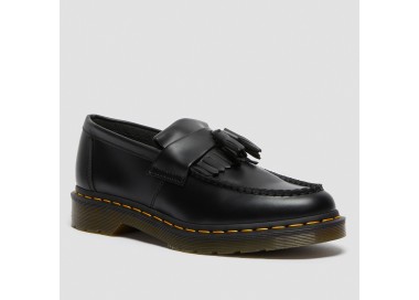 Mocassins Adrian Ys en cuir Black Smooth de la marque Dr Martens.