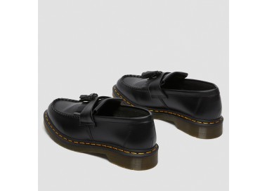 Mocassins Adrian Ys en cuir Black Smooth de la marque Dr Martens.