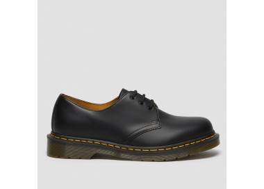 Derby 1461 h en cuir Black Smooth de la marque Dr Martens.