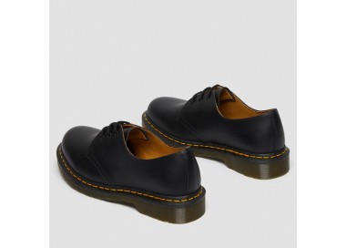 Derby 1461 h en cuir Black Smooth de la marque Dr Martens.