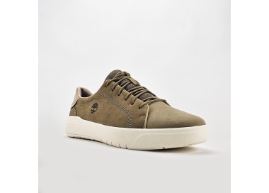 Baskets Seneca bay oxford en nubuck Beige de la marque Timberland.