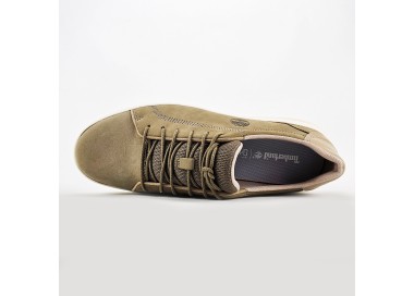 Baskets Seneca bay oxford en nubuck Beige de la marque Timberland.