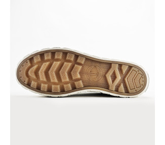 Tennis Palla ace canvas en coton biologique Abbey Stone de la marque Palladium.