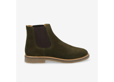 Bottines Dublin chelsea en daim Capres de la marque Schmoove.