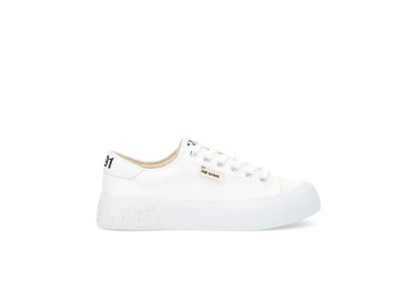 Baskets Reset sneaker en toile blanche de la marque No Name.