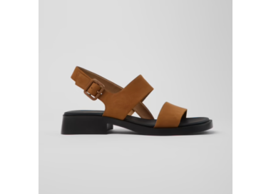 Sandales k201486 en daim Marron de la marque CAMPER.