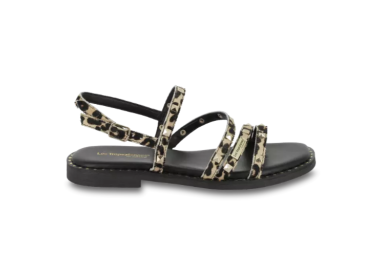 Sandales Corabel en cuir Leopard de la marque LES TROPEZIENNES.