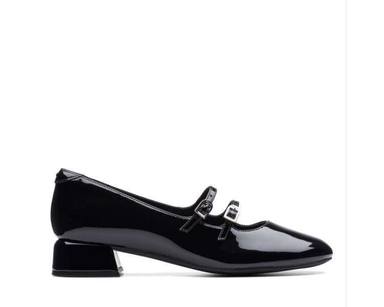 Babies Daiss30 en vernis noir de la marque Clarks.