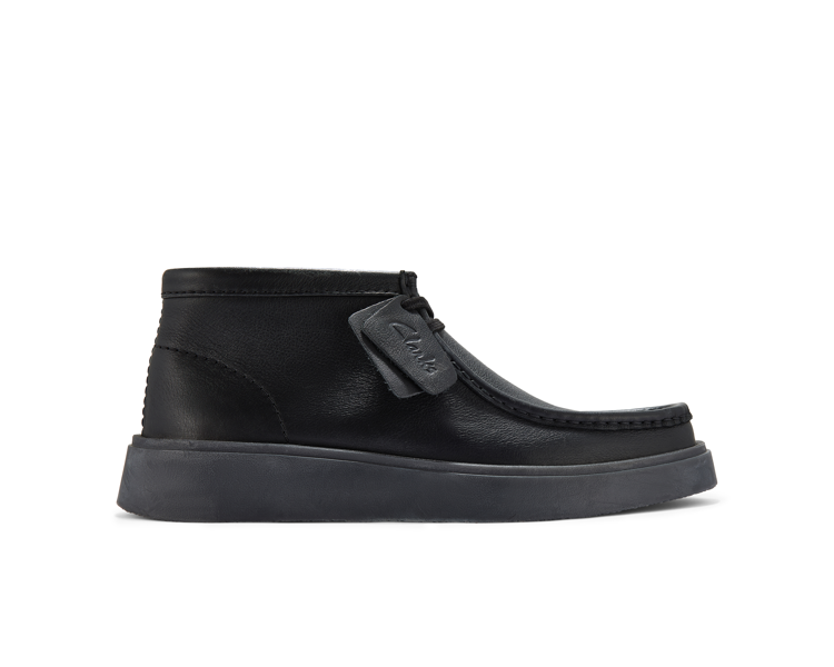 Bottines Torview hi en cuir Noir de la marque Clarks.