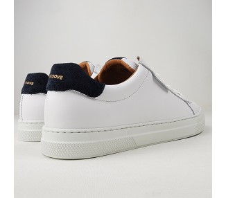 Tennis Spark Clay en cuir White Azul de la marque SCHMOOVE.