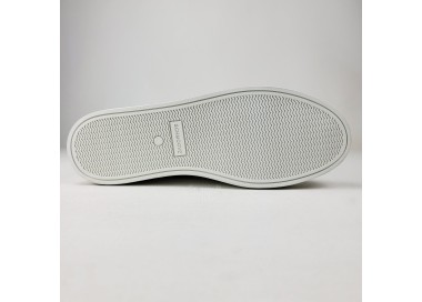 Tennis Spark Clay en cuir White Azul de la marque SCHMOOVE.